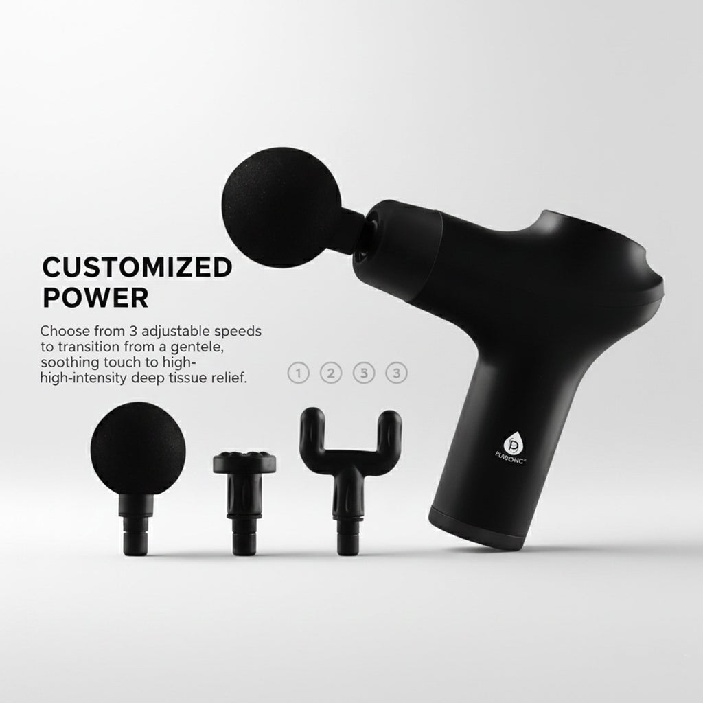 Skinwave Pro Beauty & Recovery Bundle – LED Face Mask + Massage Gun | Buy 2, Get 50% Off the Second